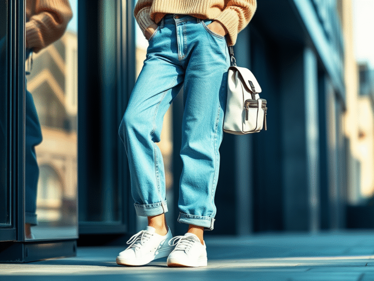 What to Wear with Blue Baggy Jeans: Trendy Outfits to Rock the Look